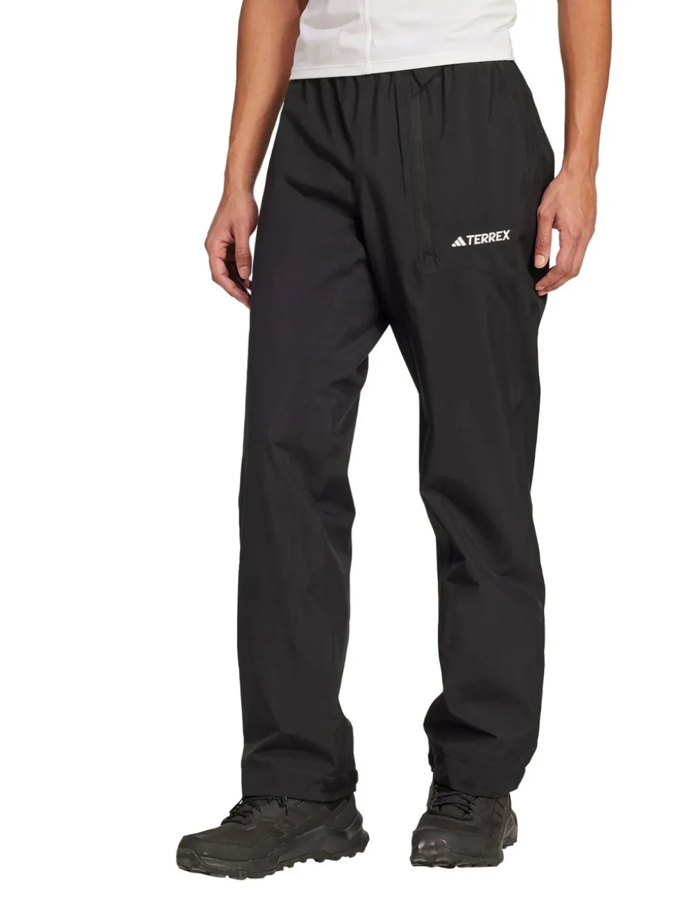 adidas Terrex Black Multi Climaproof Two-Layer Rain Joggers 2.0
