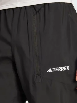 adidas Terrex Black Multi Climaproof Two-Layer Rain Joggers 2.0
