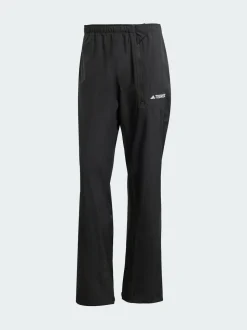 adidas Terrex Black Multi Climaproof Two-Layer Rain Joggers 2.0