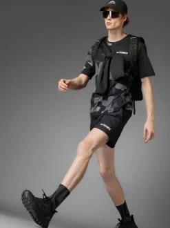 adidas Terrex Black Multi Shorts