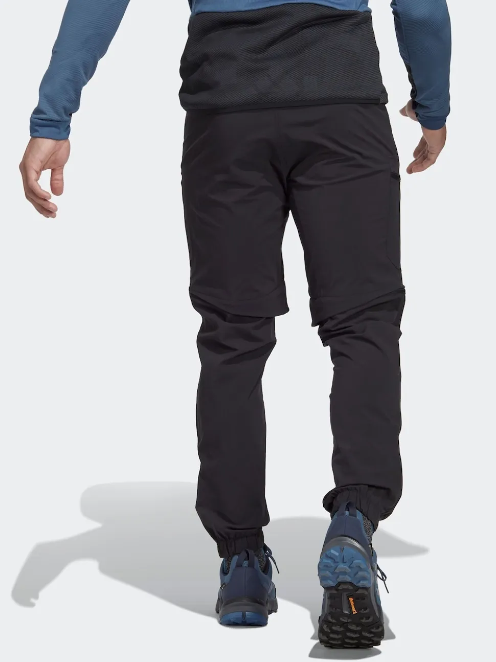 adidas Terrex Black Utilitas Hiking Zip Off Tracksuit Bottoms