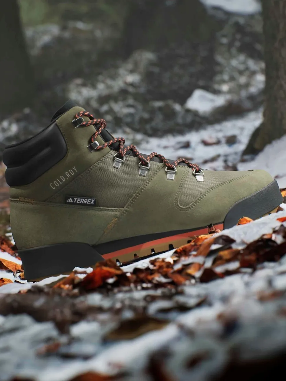 adidas Terrex Green Snowpitch Cold Rdy Hiking Boots