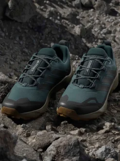 adidas Terrex Green Terrex Skychaser Ax5 Hiking Trainers
