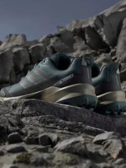 adidas Terrex Green Terrex Skychaser Ax5 Hiking Trainers