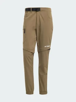 adidas Terrex Green Utilitas Hiking Zip-Off Tracksuit Joggers