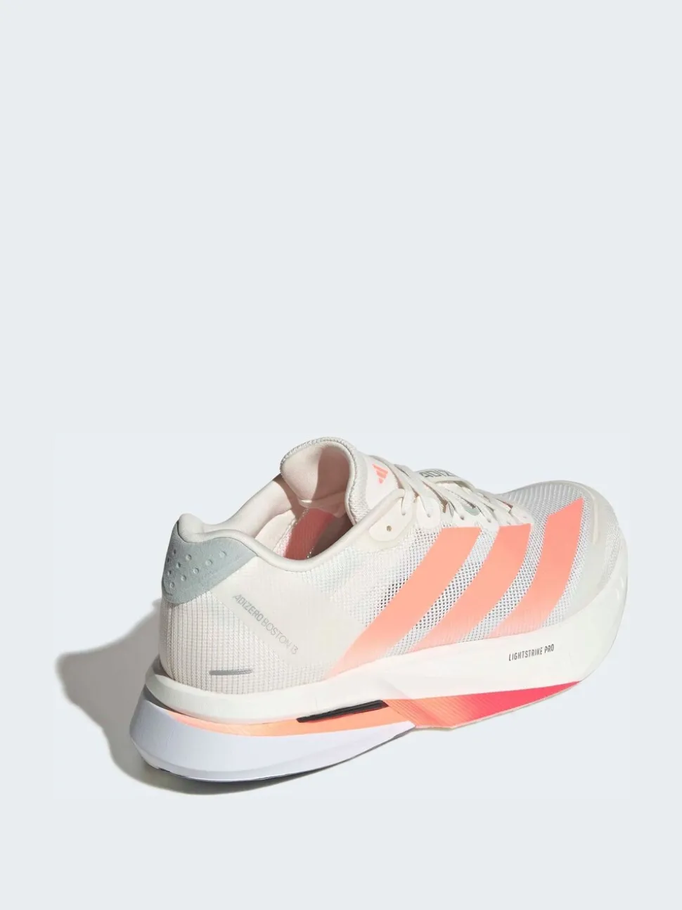 adidas White Adizero Boston 13 Running Shoes