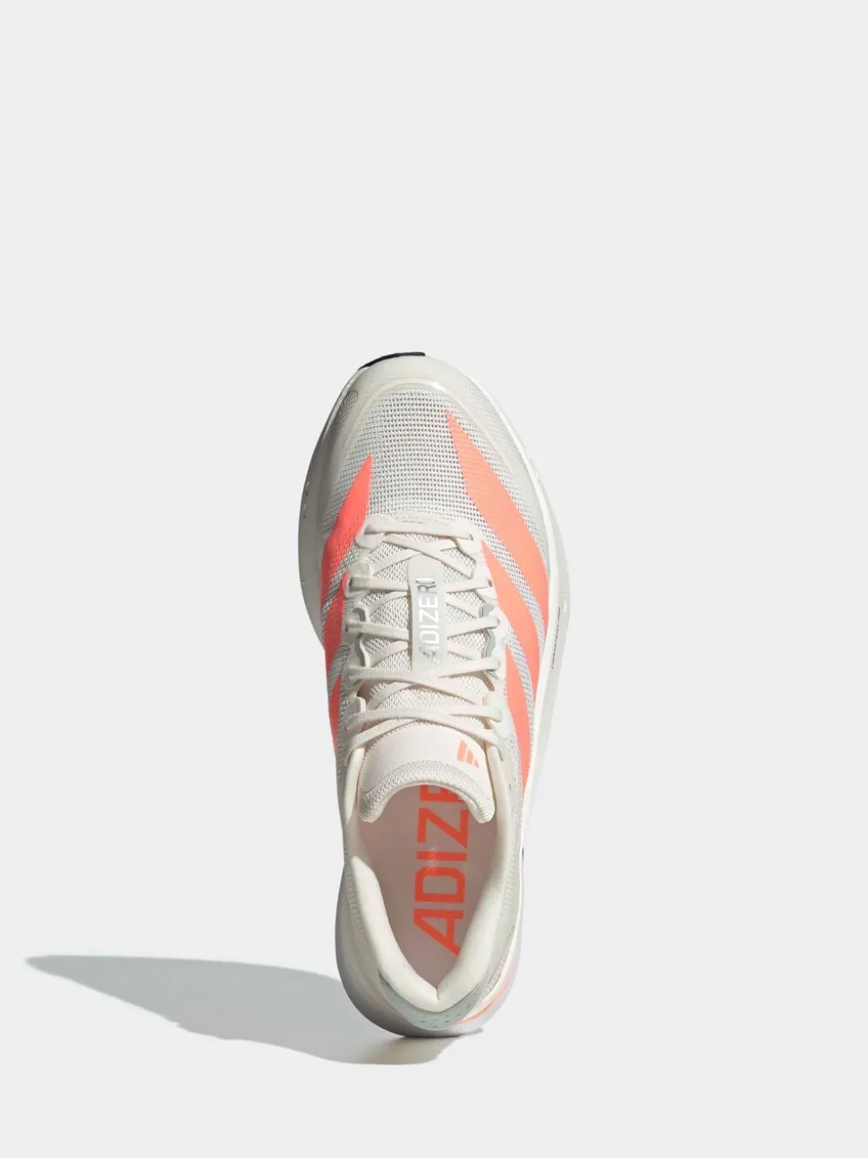 adidas White Adizero Boston 13 Running Shoes