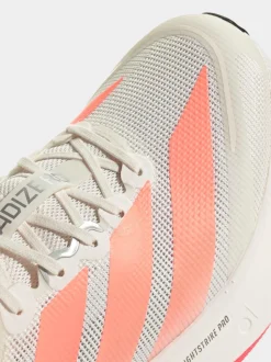 adidas White Adizero Boston 13 Running Shoes