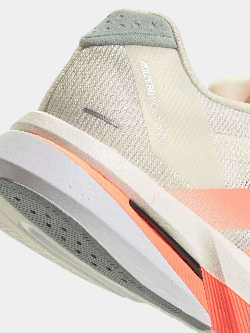 adidas White Adizero Boston 13 Running Shoes