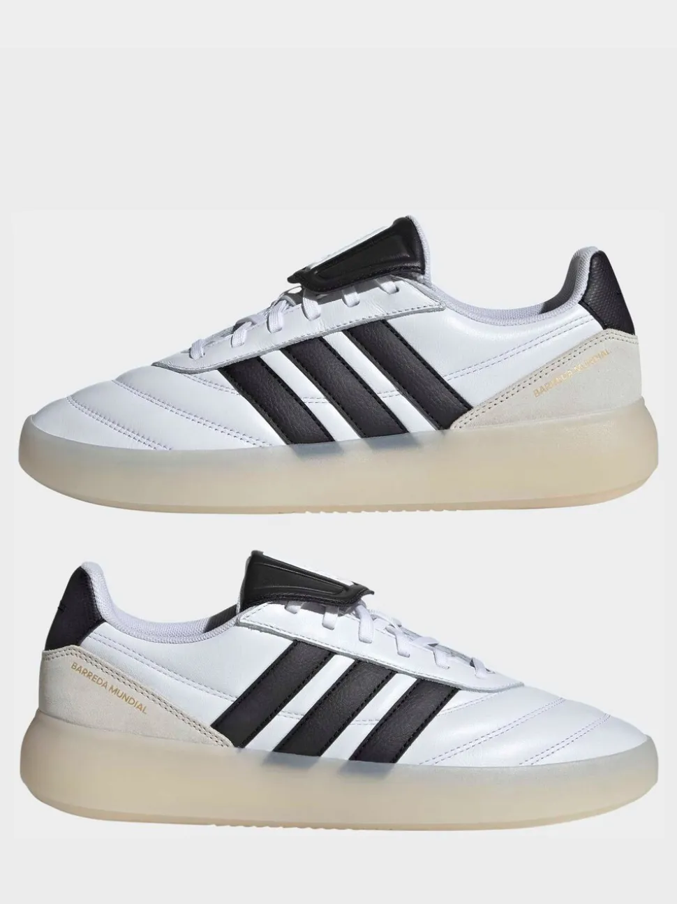 adidas White Barreda Mundial Shoes