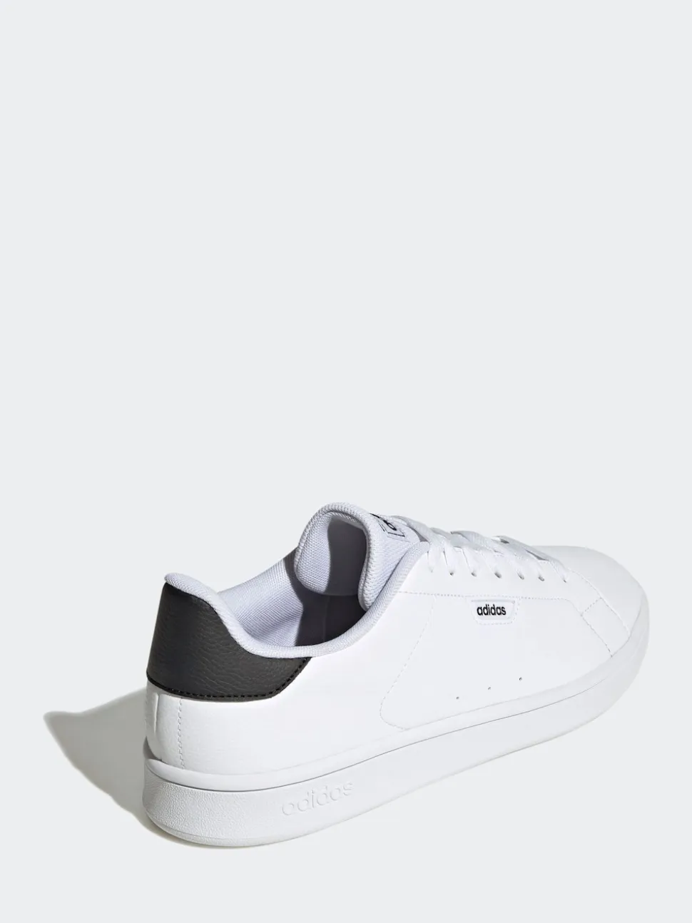 adidas White Black Urban Court Trainers
