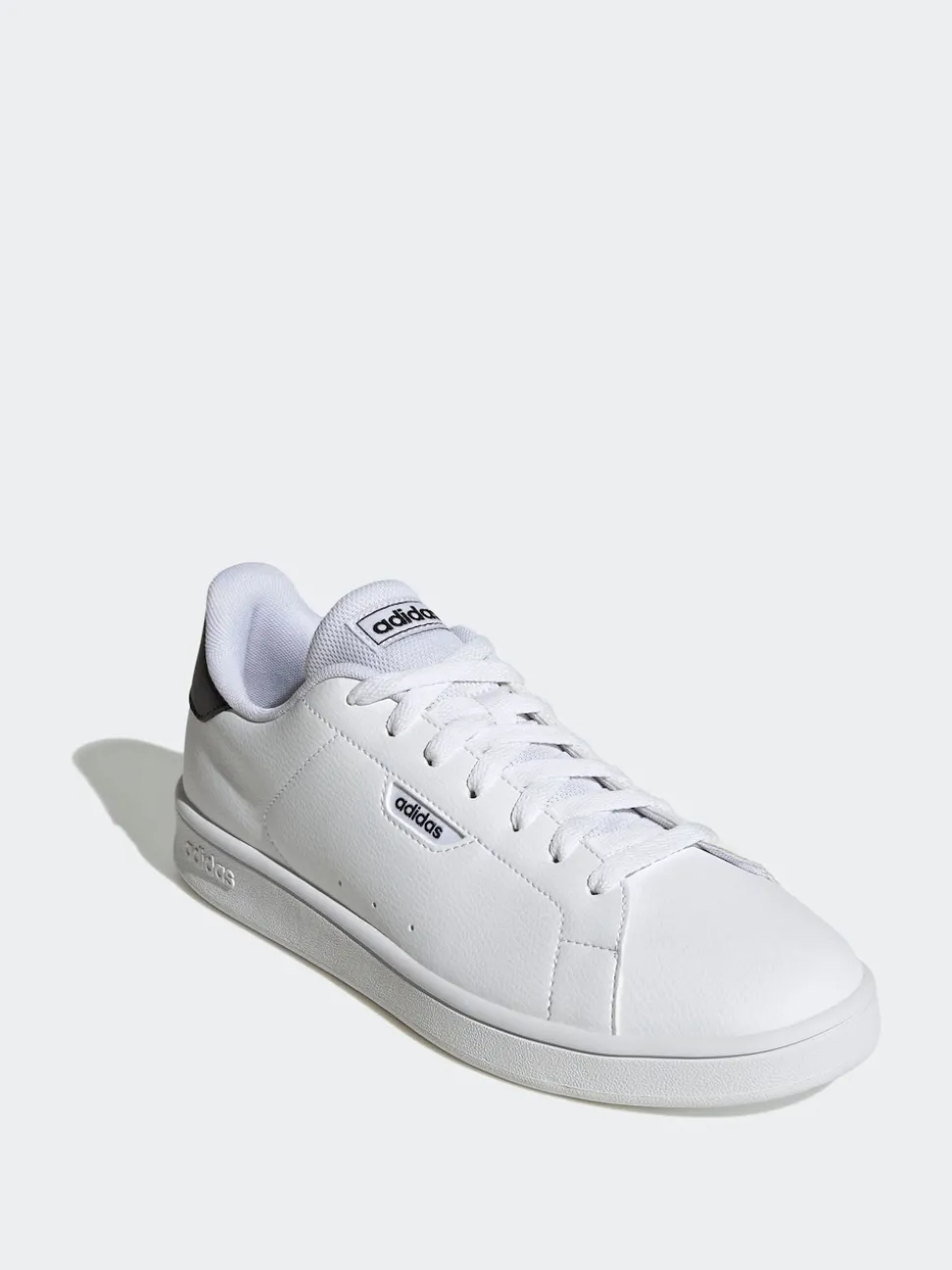 adidas White Black Urban Court Trainers