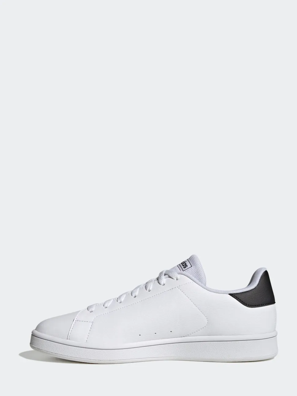 adidas White Black Urban Court Trainers