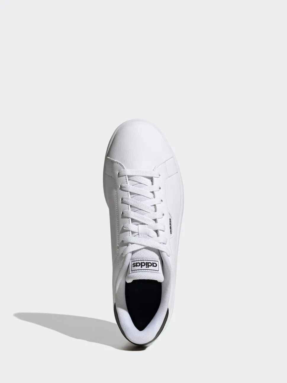 adidas White Black Urban Court Trainers