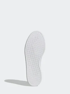 adidas White Black Urban Court Trainers