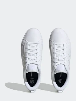 adidas White Chrome VS Pace Trainers