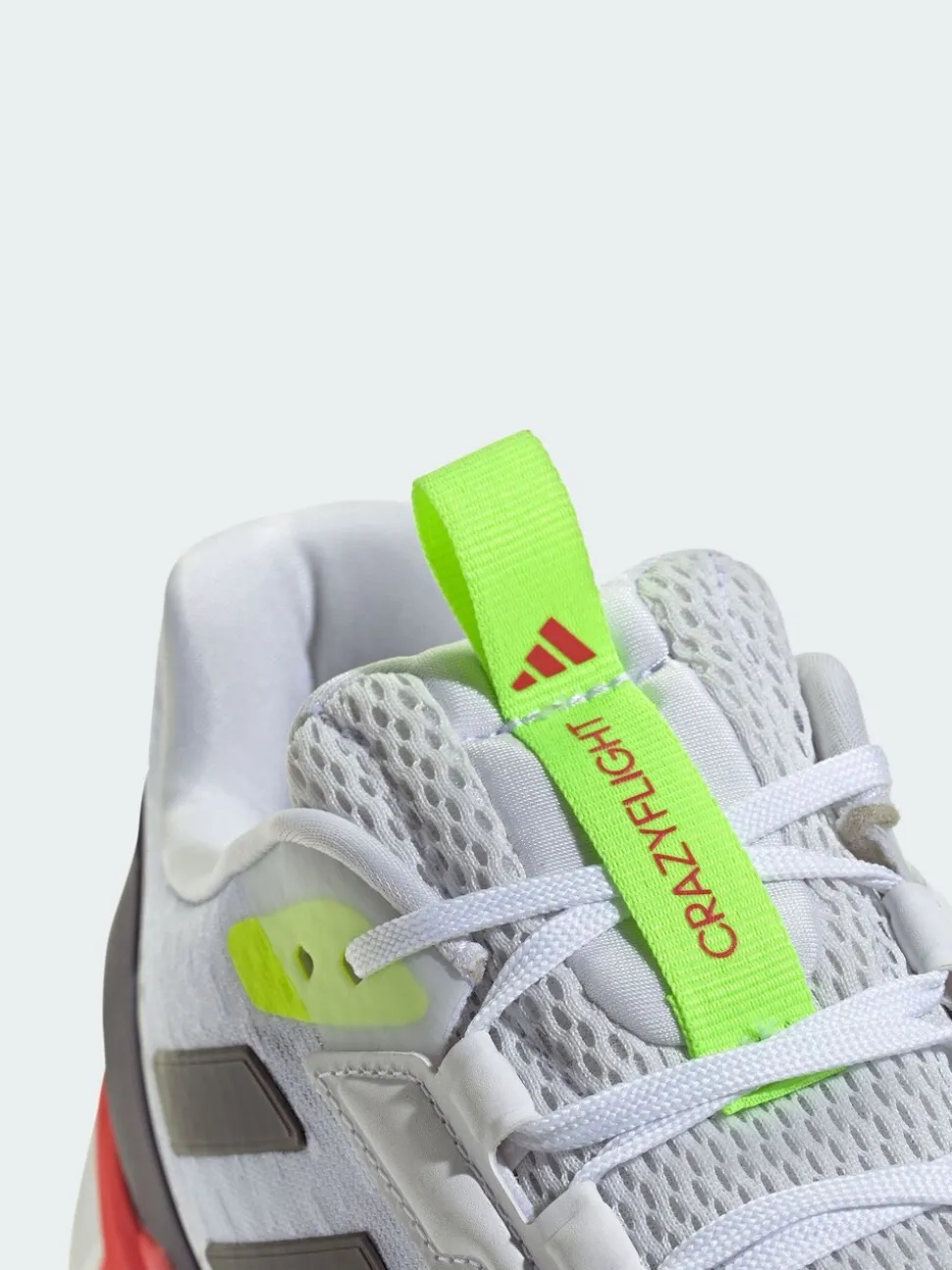 adidas White Crazyflight 6 Indoor Shoes