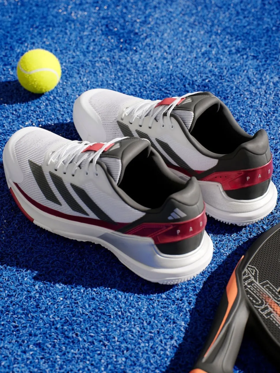 adidas White Crazyquick Padel Shoes