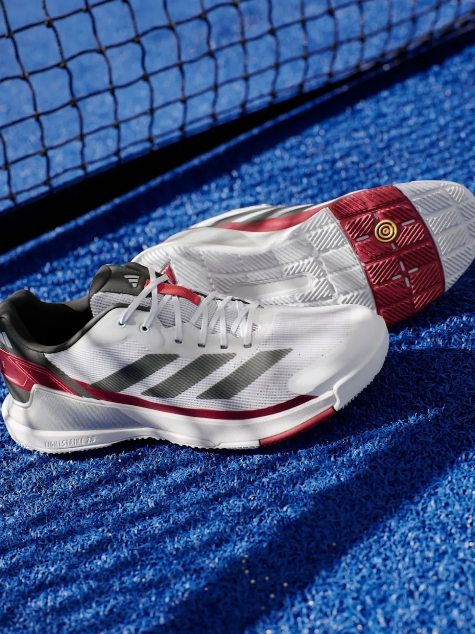adidas White Crazyquick Padel Shoes