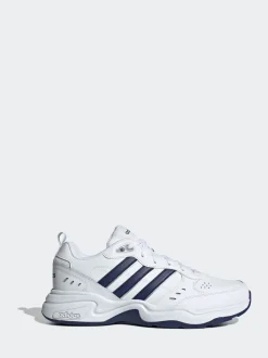 adidas White Ecru Strutter Trainers