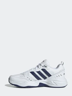 adidas White Ecru Strutter Trainers