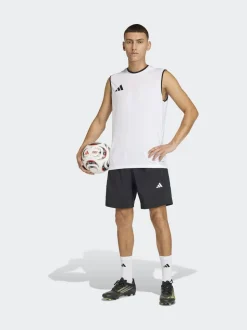 adidas White Entrada26 Sleeveless Jersey