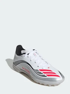 adidas White F50 Messi League Turf Boots