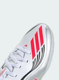adidas White F50 Messi League Turf Boots