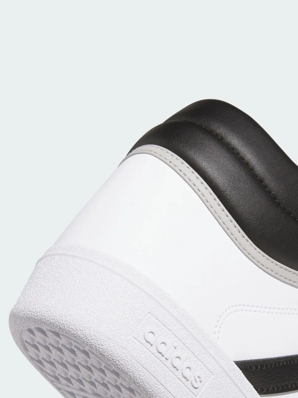 adidas White Hoops 4.0 Mid Shoes
