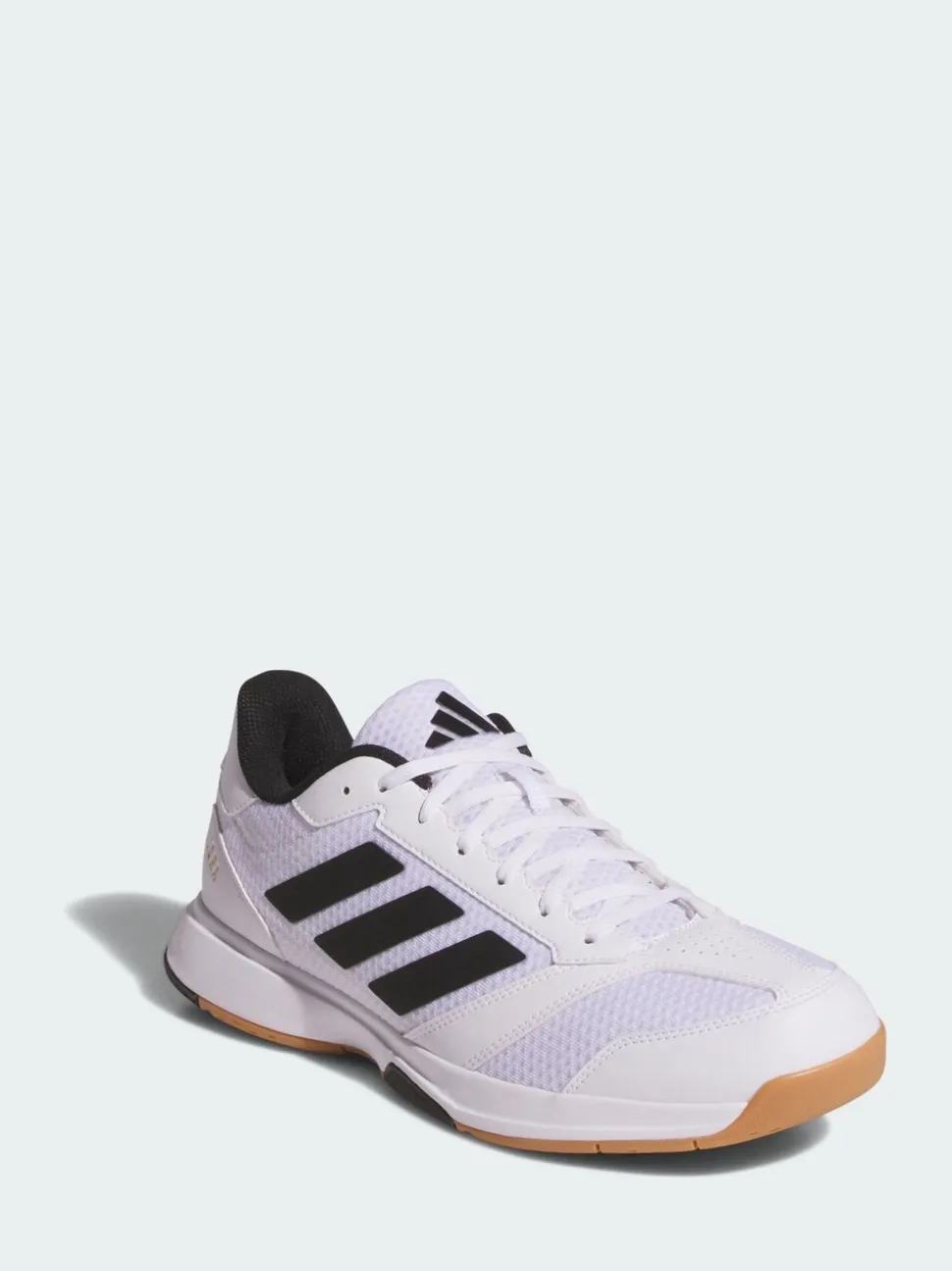 adidas White Ligra 8 Indoor Shoes