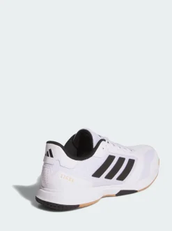 adidas White Ligra 8 Indoor Shoes