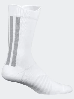 adidas White RUNxCLIMA Socks