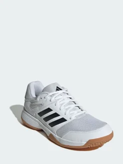 adidas White Speedcourt Indoor Shoes