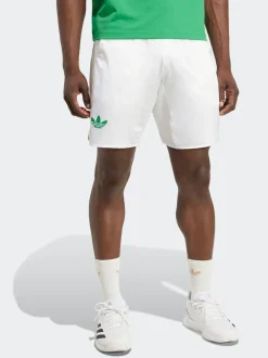 adidas White Tennis Pro Climacool Ergo Shorts