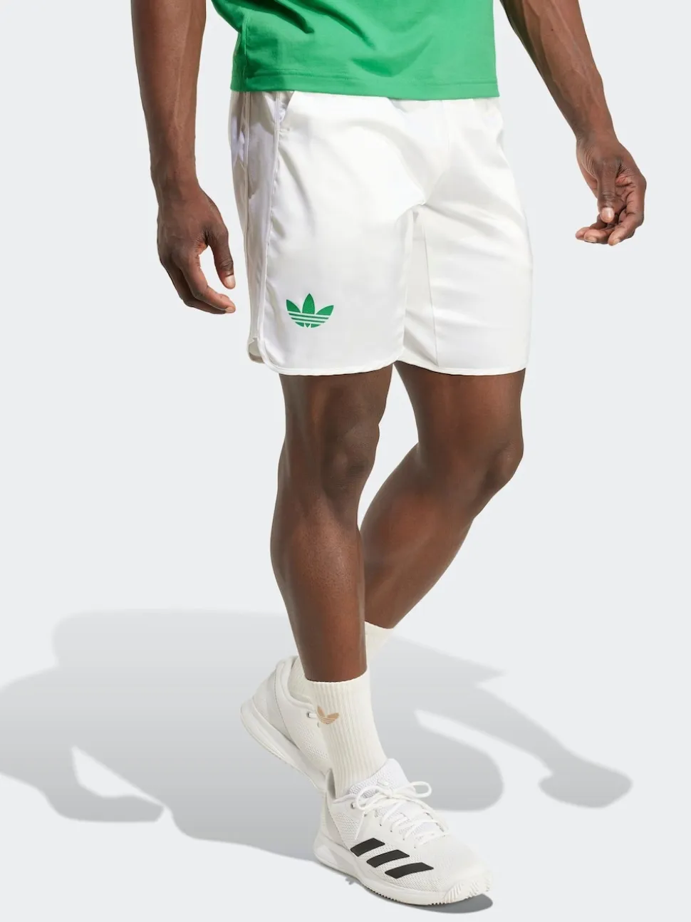 adidas White Tennis Pro Climacool Ergo Shorts