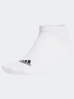 adidas White Thin and Light Sportswear Low Cut Socks 3 Pack