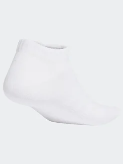 adidas White Thin and Light Sportswear Low Cut Socks 3 Pack
