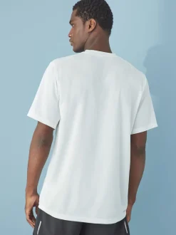 adidas White Train Essentials Training T-Shirt