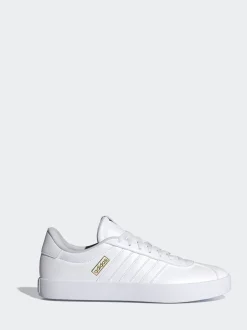 adidas White VL Court 3.0 Trainers