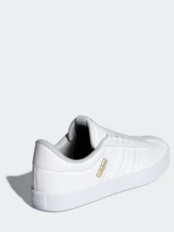 adidas White VL Court 3.0 Trainers