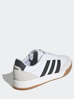 adidas White Vl Court FC Shoes