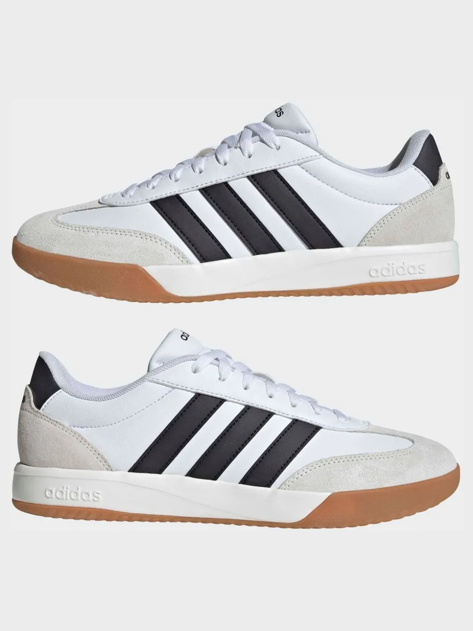 adidas White Vl Court FC Shoes
