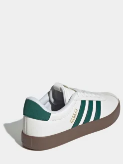adidas White VL Court Trainers