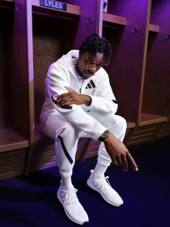 adidas White Z.N.E. Tracksuit Joggers