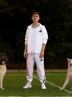 adidas White Z.N.E. Tracksuit Joggers