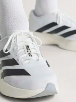 adidas White/Black Adizero EVO SL Trainers