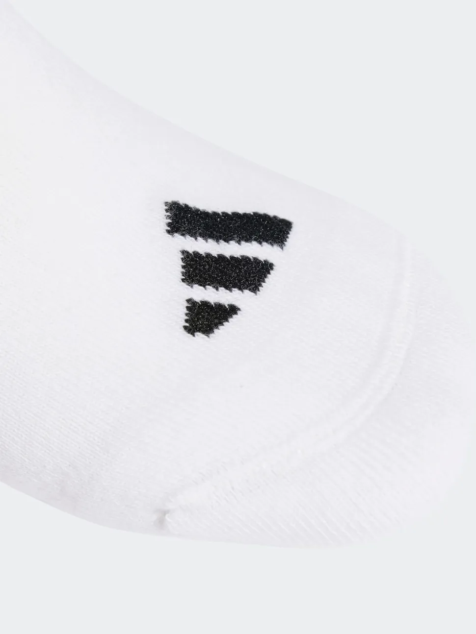 adidas White/Black Logo Socks 3 Pack