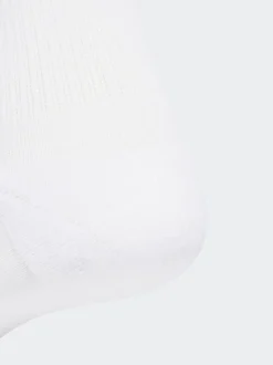 adidas White/Black Logo Socks 3 Pack