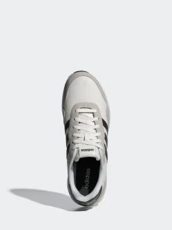 adidas White/Black Run 60s 4.0 Trainers