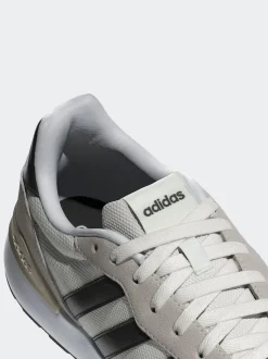 adidas White/Black Run 60s 4.0 Trainers